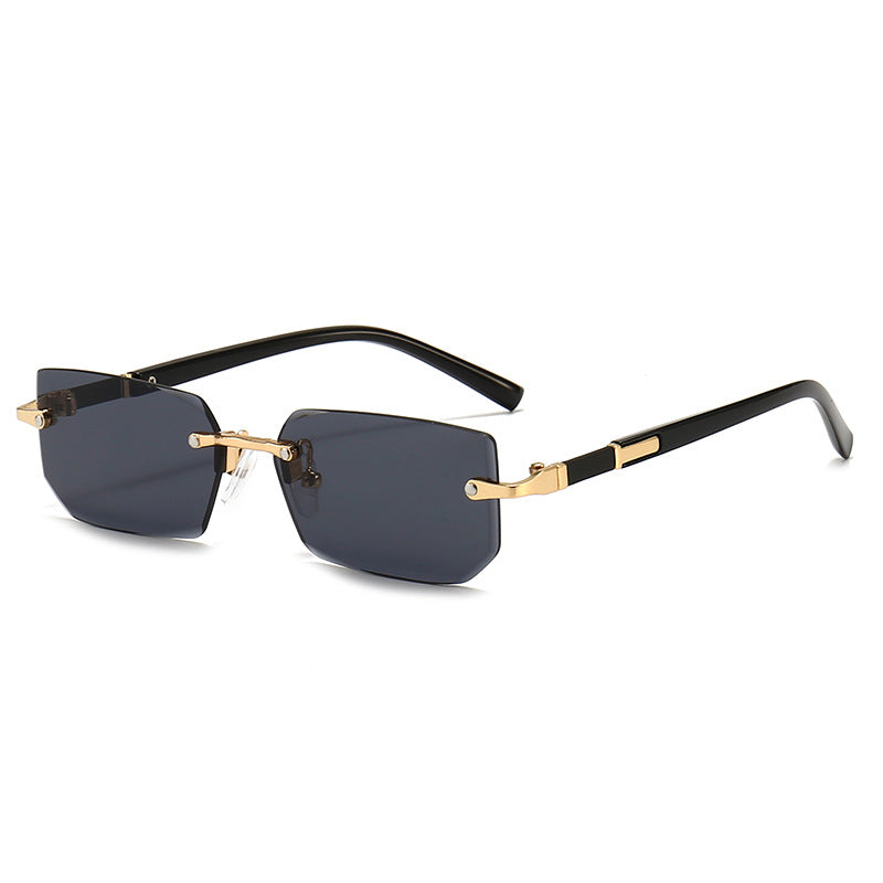 NOXEN Rimless Fashion Sunglasses — Nowoczesne Okulary bez Oprawy