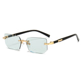 NOXEN Rimless Fashion Sunglasses — Nowoczesne Okulary bez Oprawy